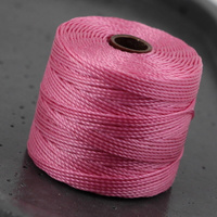 Nici nylonowe S-Lon bead cord LIGHT ORCHID 0,5mm/70m [szpula]