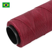 Sznurek do makramy brazylijski woskowany Raspberry 1mm [1metr]