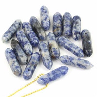 Sodalit zawieszka grot 32x9mm