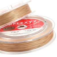 Japońska linka stalowa jubilerska FLEXY7 0,30mm Rose Gold [2 metry]