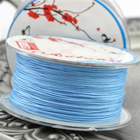 Sznurek nylonowy niebieski 0,6mm [szpula 45m]