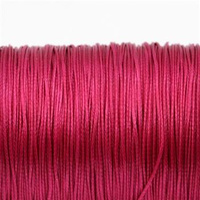 Sznurek powlekany różowy 0,5mm [1metr]