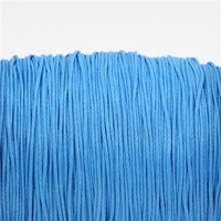 Sznurek powlekany niebieski 0,5mm [1metr]