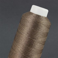 Nici metalizowane 0,4mm/6splot BLACK BROWN [1metr]