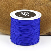 Sznurek nylonowy kobaltowy 0,8mm [szpula 100m]