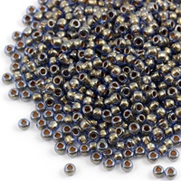 Toho Round 6/0 Gold-Lined Lt Montana Blue [10g]