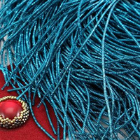 Bajorek do haftu miękki - turkusowy fasetowany 1,7mm [ 4g ]