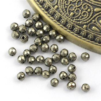 Piryt złoty kula fasetowana 3mm [10szt]