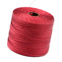 Nici nylonowe S-Lon Fine Tex 135 DARK RED 0,4mm/108m [szpula]