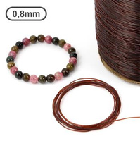 Gumka silikonowa brązowa 0,8mm