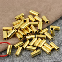 Przekładka metalowa wałek złoty 12x5mm