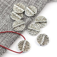 Przekładka metalowa moneta srebrna 13mm