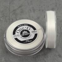 One-G nici nylonowe white 0,25mm [szpula 229m]