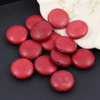 Howlit czerwony moneta 12mm