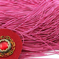 Bajorek do haftu miękki - różowy satynowy 1mm [ 4g ]