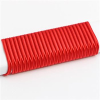 Sznurek sutasz chiński 3mm czerwony [1 metr]