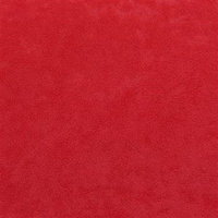 Welurowa dzianina do wykończeń czerwona 30x20cm