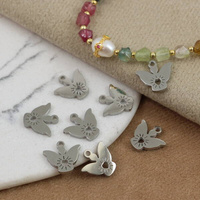 Zawieszka aniołek stal szlachetna 11x10mm