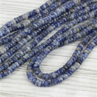 Sodalit dysk 4x2mm [sznur 39cm]