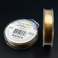 Drut miedziany ARTISTIC WIRE GOLD 0,32mm/36,5m