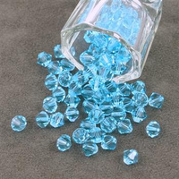 Preciosa Bicone Bead Rondelle Aqua Bohemica 6mm [12szt]