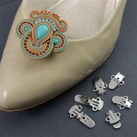 Baza klipsa do butów srebrna [para]