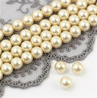 Preciosa Nacre Round Pearl Maxima Creamrose 6mm [6szt]