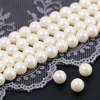Preciosa Nacre Round Pearl Maxima Pearlescent White 4mm [10szt]