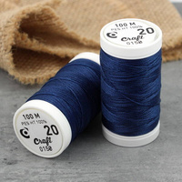 Supermocne nici Craft granatowe nr 20 [szpula 100m]