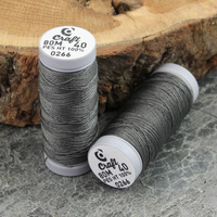 Supermocne nici Craft grafitowe nr 40 [szpula 80m]