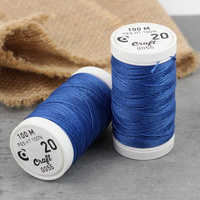 Supermocne nici Craft niebieskie nr 20 [szpula 100m]