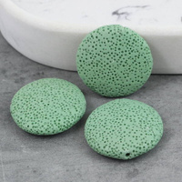 Lawa wulkaniczna zielona moneta 32mm