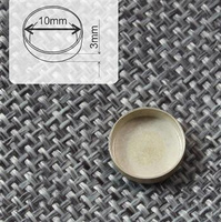 Oprawa do kamieni 10mm Ag925 [1szt]