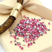 Diamenciki akrylowe do siatki różowe [ 6g ]