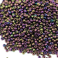 Toho Round 11/0 Metallic Iris - Purple [10g]