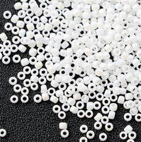 Toho Round 15/0 Opaque-Rainbow White [5g]