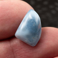 Kaboszon Opal blue 15x12x5mm