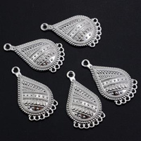 Baza kolczyka j.srebrna 38x22mm [1szt]