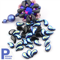 ZoliDuo (Right) 5x8mm Jet AB [10szt]