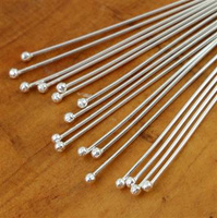 Szpilka z kulką 50mm Ag925