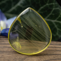 Kaboszon kwarc cytrynowy 36x34x6mm