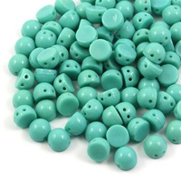 CzechMates Cabochon 7mm Opaque Turquoise [10szt]