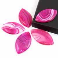 Agat różowy zawieszka wrzeciono losowy wybór