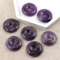 Zawieszka ametyst donut 30mm