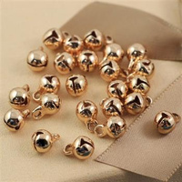 Zawieszka złota dzwoneczek HQ 9x6mm