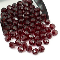 Preciosa Round Bead Siam 6mm [6szt]