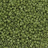 Miyuki Delica 11/0 Duracoat Opaque Dyed Olive [5g]