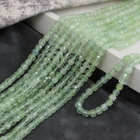 Frenit kostka fasetowana 4mm [sznur 39cm]