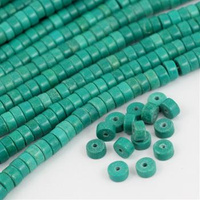 Howlit zielony dysk 6x3mm