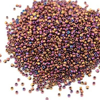 Toho Round 15/0 Higher-Metallic Amethyst [5g]